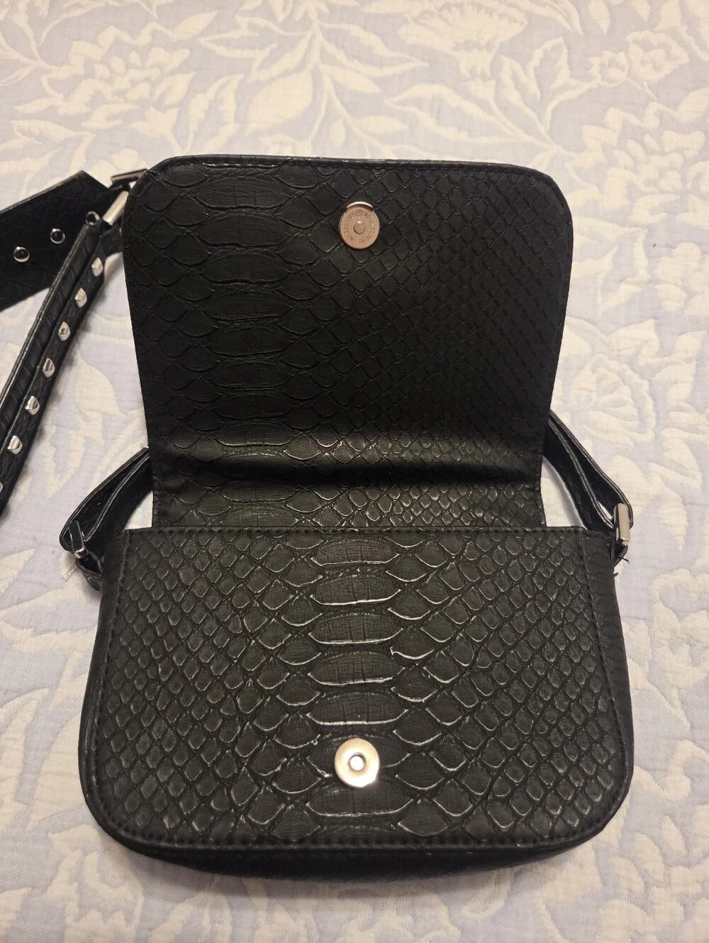 Victoria's Secret Faux Leather Studded Rainbow Colored Crossbody